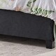 preview thumbnail 37 of 44, Costello Upholstered Tufted Fabric Queen Bed Set by Christopher Knight Home
