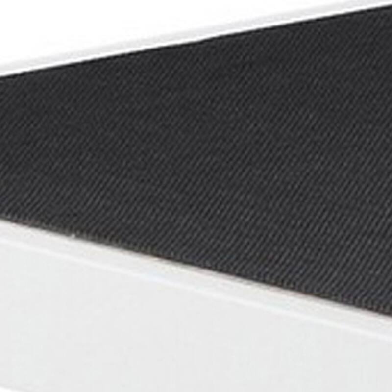 Edie 76 Inch Outdoor Adjustable Chaise Lounger, Metal, Black Textilene