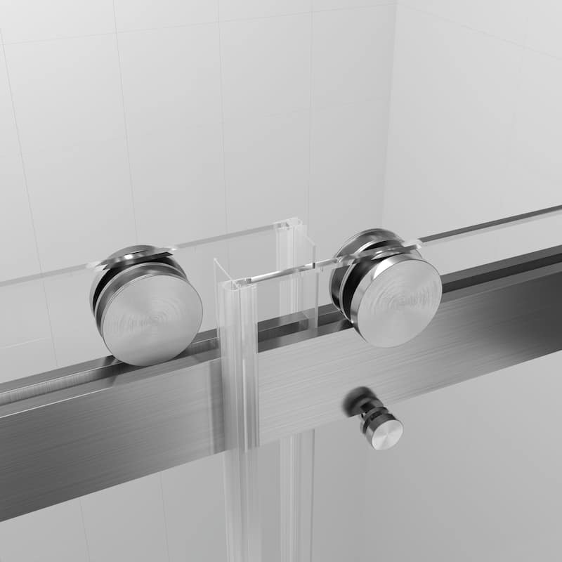 48/60/72 inch Double Sliding Frameless Shower Door
