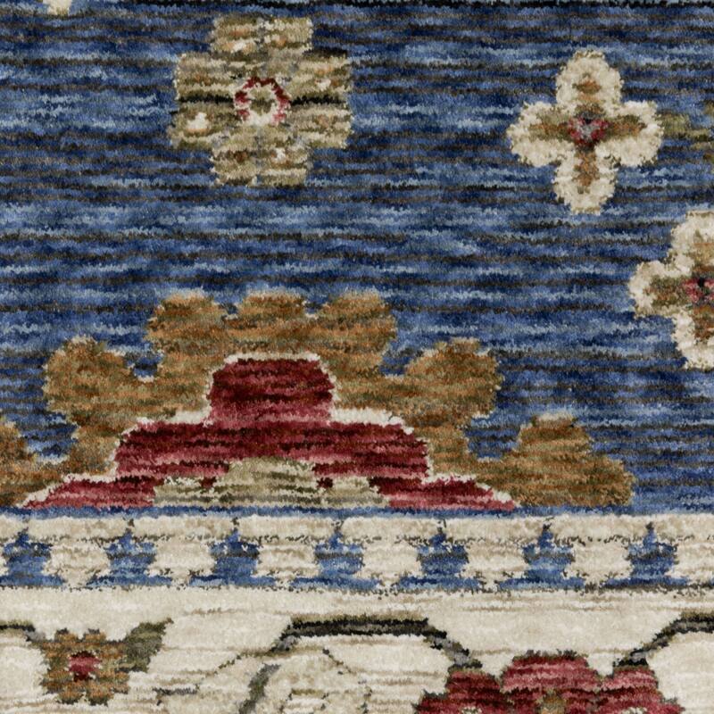 HomeRootsFloral Traditional Runner Area Rug