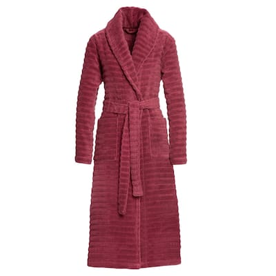 VOSSEN 'Coco' Wavy Pattern Bathrobe