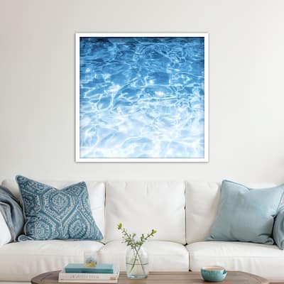 Paragon Turquoise Ocean Framed Art