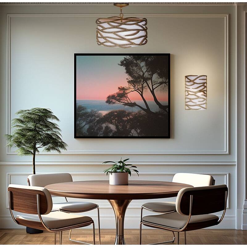 Minka Lavery 3712 Branch Reality 2 Light 16" Tall Wall Sconce with