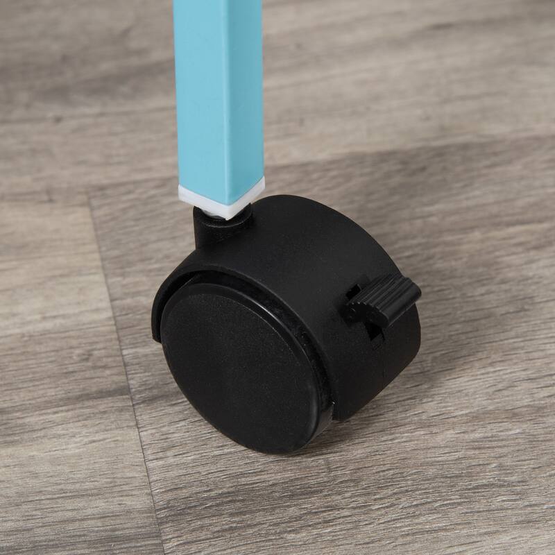 Large Bird Cage with Wheels, Pull-Out Tray, and Perches - 20.5" W x 19.75" D x 55" H