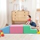 preview thumbnail 2 of 5, Colorful 4-Piece Soft Kids Indoor Climbing Set,Lightweight Playtime Corner Climber for Active Play - Multi-Color