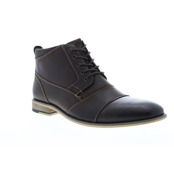 Shop Steve Madden Jabbar Dark Brown Mens Casual Dress Boots