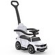 preview thumbnail 9 of 15, 4-in-1 Ride On Cars White