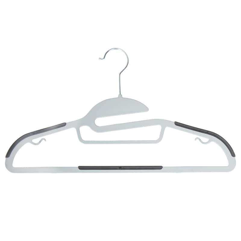 Simplify 8 Pack Ultimate Hanger in White - 9"x 16.1"x .18"