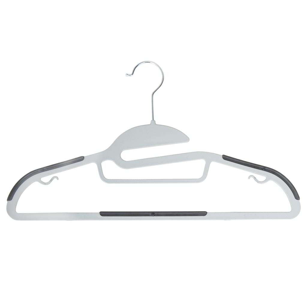 Simplify 8 Pack Ultimate Hanger in White - 9"x 16.1"x .18"