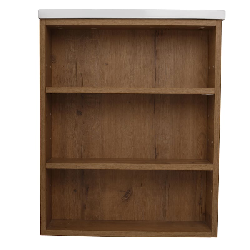 Bathroom Vanity With Sink In 30/36 Inch, Floating Bathroom Vanity With Soft Close Drawers and adjustable shelves