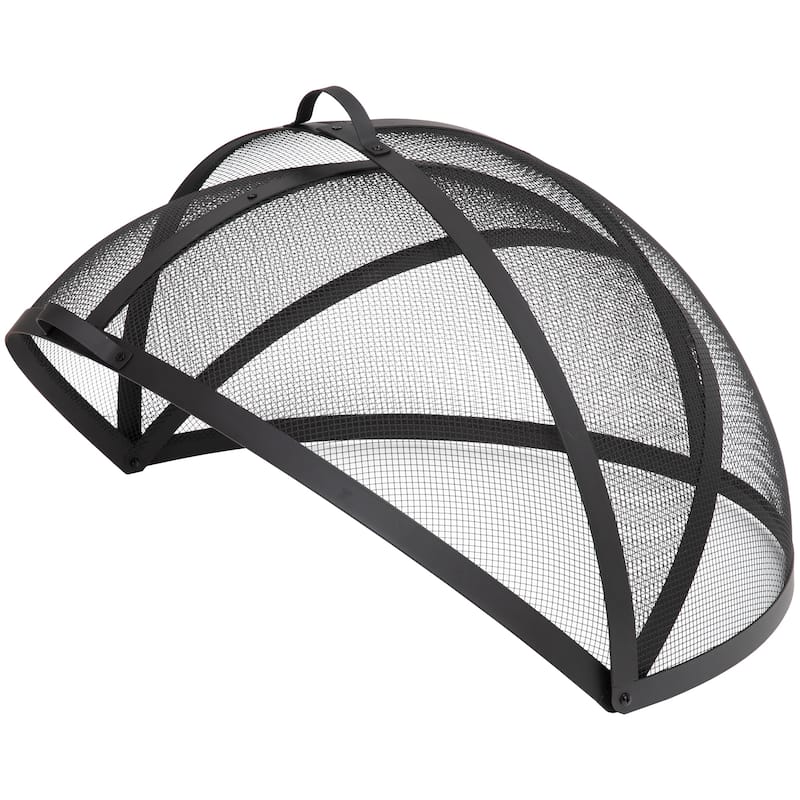 35 inch Round Steel Spark Screen - 35"L x 35"W