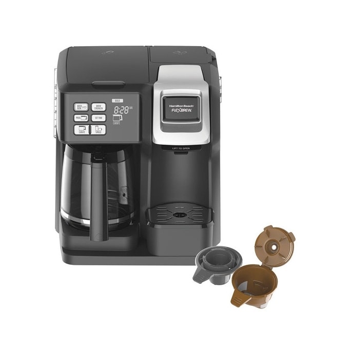 Hamilton Beach 49976 FlexBrew 2-Way 12-Cup Combo Coffee Maker - Black