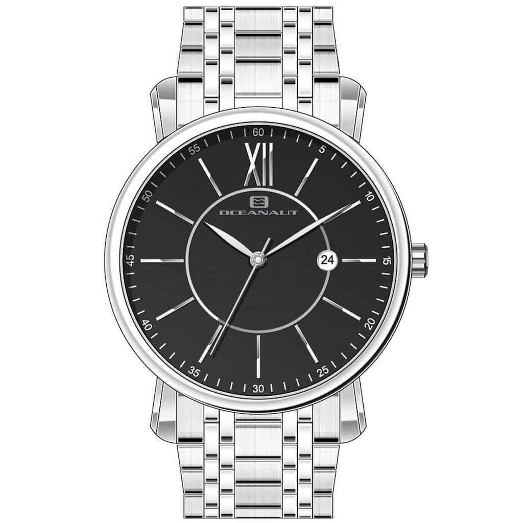 Oceanaut Men's Expedition Black Dial Watch - OC4981 - 6 (36)