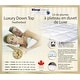 preview thumbnail 5 of 5, Westex Luxury Down-Top Feather Bed - White