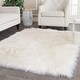 preview thumbnail 4 of 85, SAFAVIEH Faux Sheep Skin Shona 2.4-inch Thick Rug