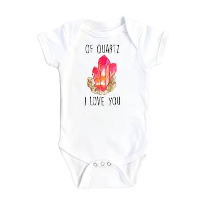 Quartz Red - Baby Boy Girl Clothes Infant Bodysuit Funny Cute Newborn