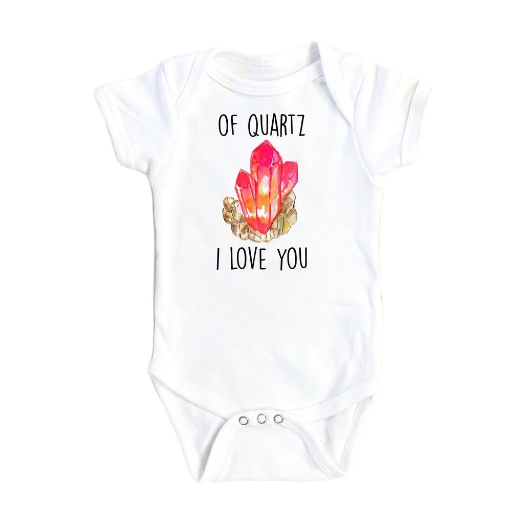 Quartz Red - Baby Boy Girl Clothes Infant Bodysuit Funny Cute Newborn