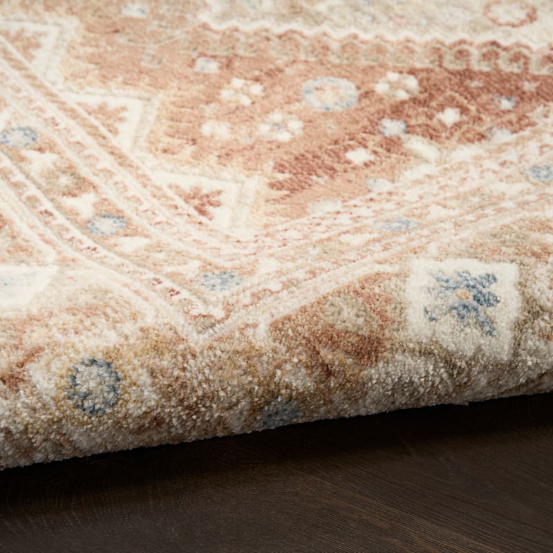 Nourison Pardis Indoor only Brown Persian Area Rug