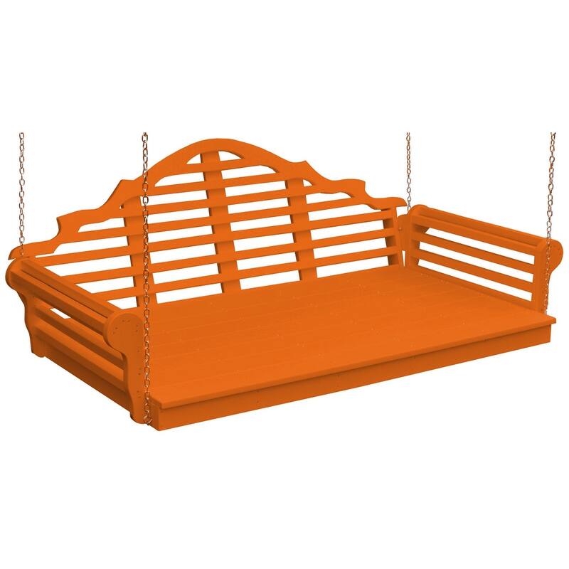Poly 4' Marlboro Swingbed - Orange