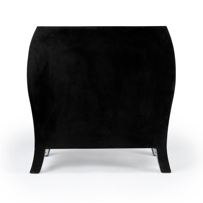 Trubadur Blue and White Bone Inlay 3 Drawer Chest