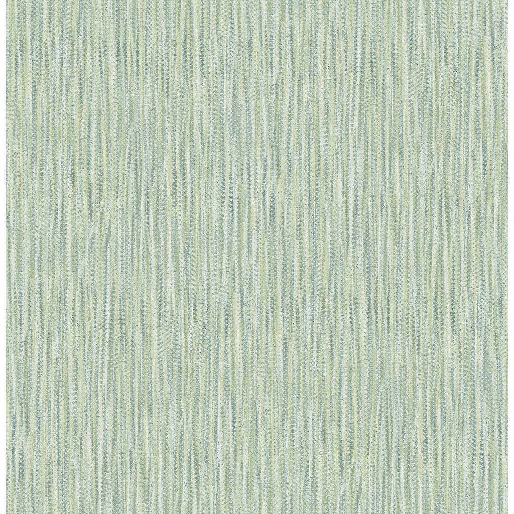 A-Street Prints Raffia Thames Green Faux Grasscloth Wallpaper