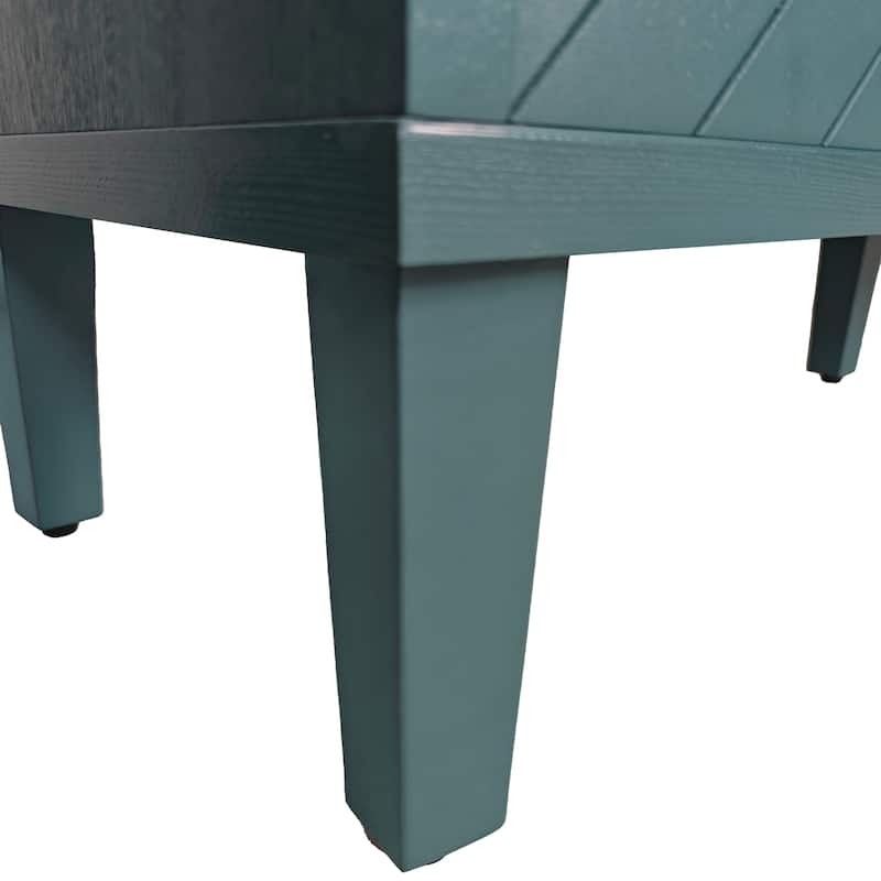 Stylish and Functional 4-Door Storage Cabinet with Adjustable Shelves