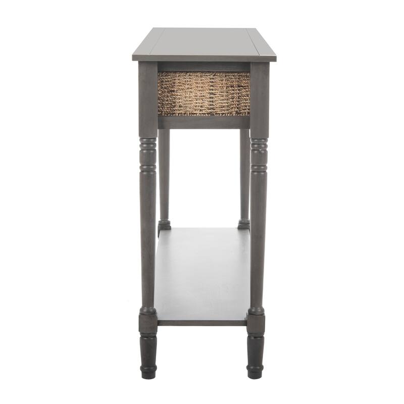 SAFAVIEH Winifred Grey Console - 44.5" x 13.4" x 31.5"