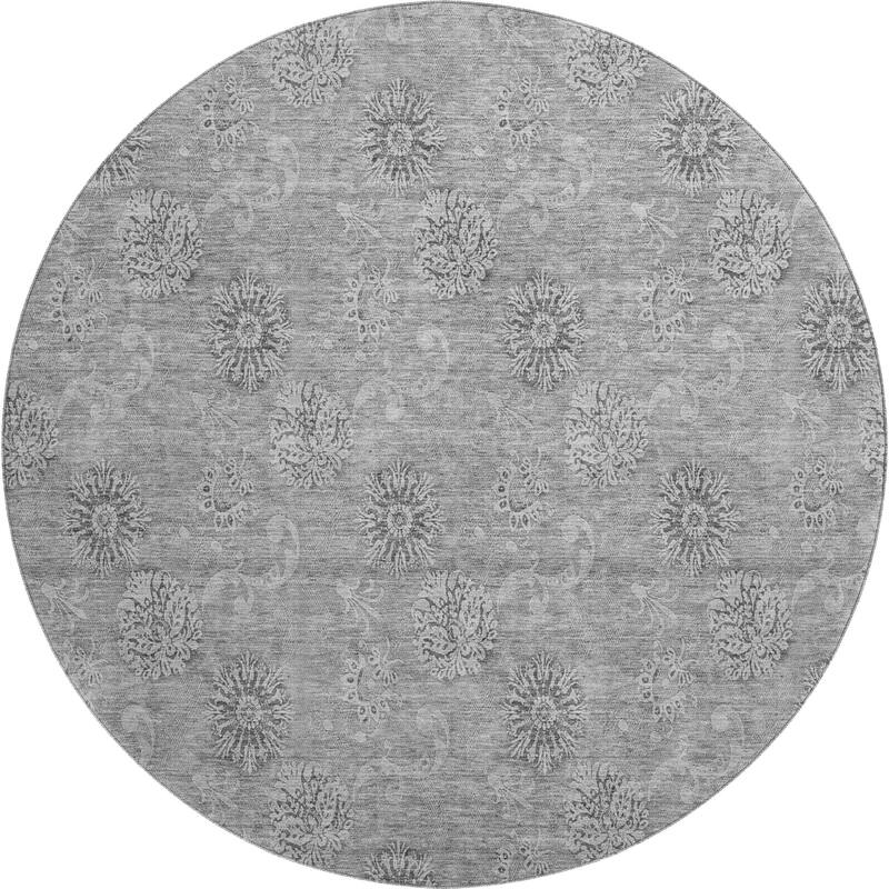 Premium Washable Super Soft Floral Imprints Mayfield Rug