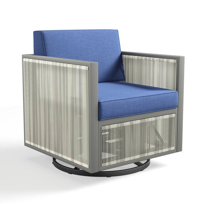 Outdoor Swivel Gliders Chair Rattan Rocking Chair