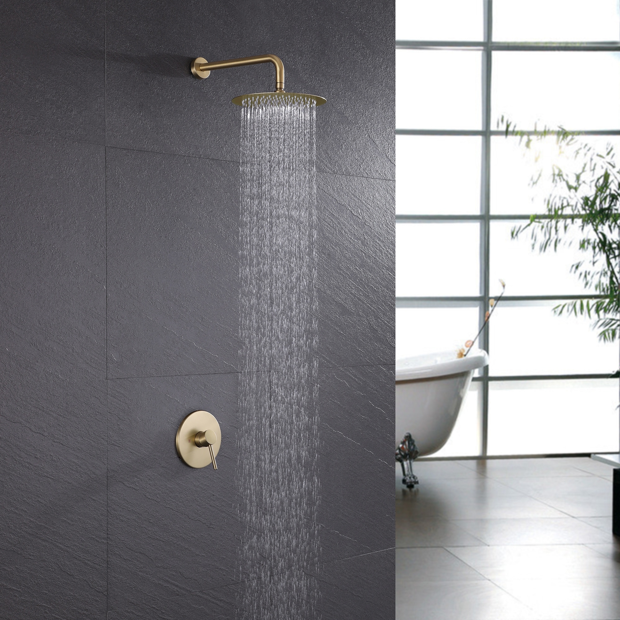 Universal Wall Mount Shower System-image
