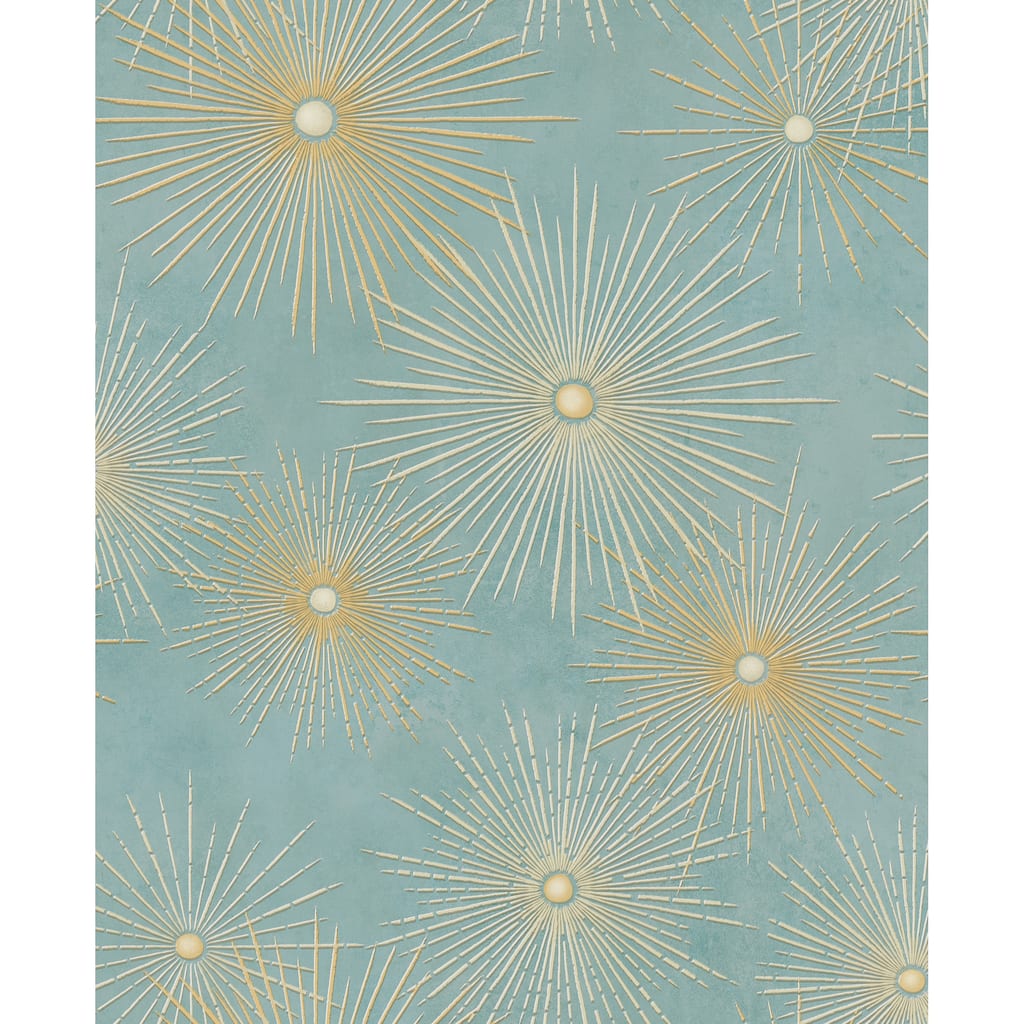 Seabrook Designs Catwalk Starburst Unpasted Wallpaper