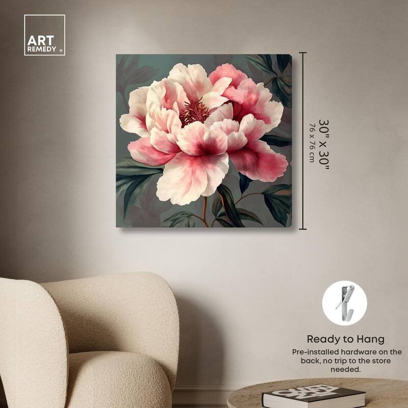 Opal Bloom I Canvas by Art Remedy, Gallery Wrapped
