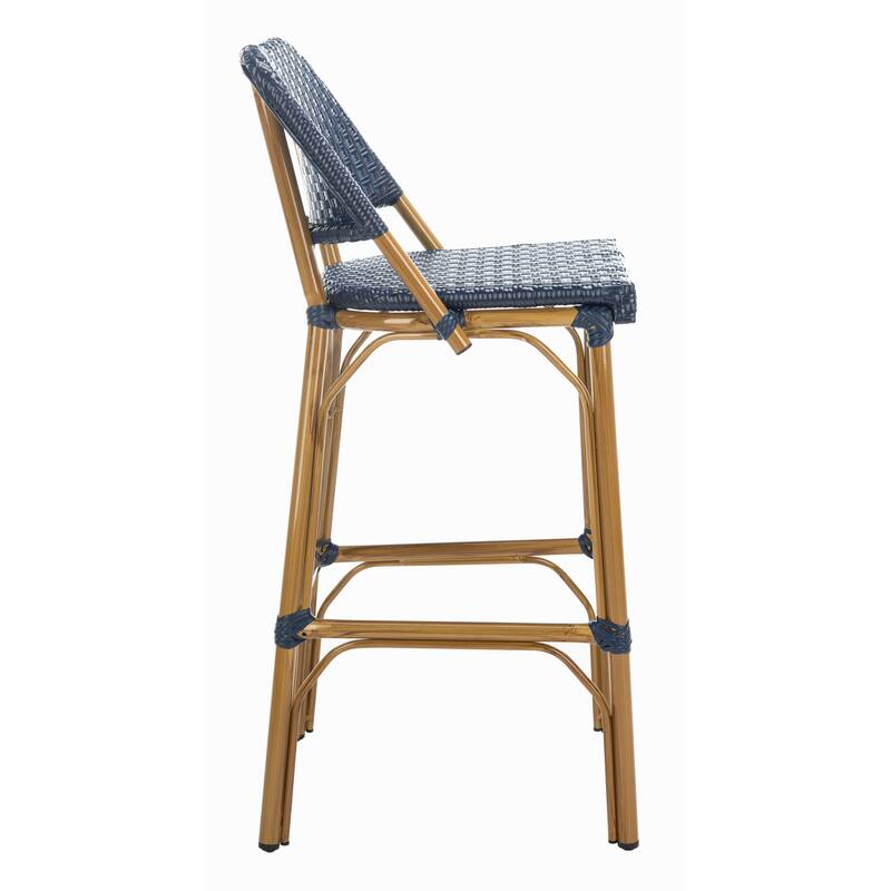SAFAVIEH Janyce 30-inch Bar Stool - 17" x 20" x 41.3" - 17Wx20Dx41H