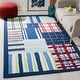 preview thumbnail 2 of 17, SAFAVIEH Handmade Kids Kornilia Wool Rug 3' x 5' - Blue/Multi - Rectangle