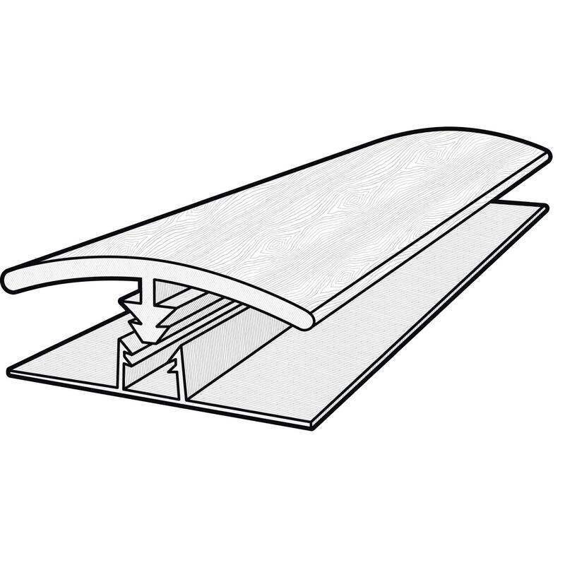 COREtec 06V31-VV458 COREtec Premium 94" x 1" Vinyl Floating or Glue - Ralston Walnut