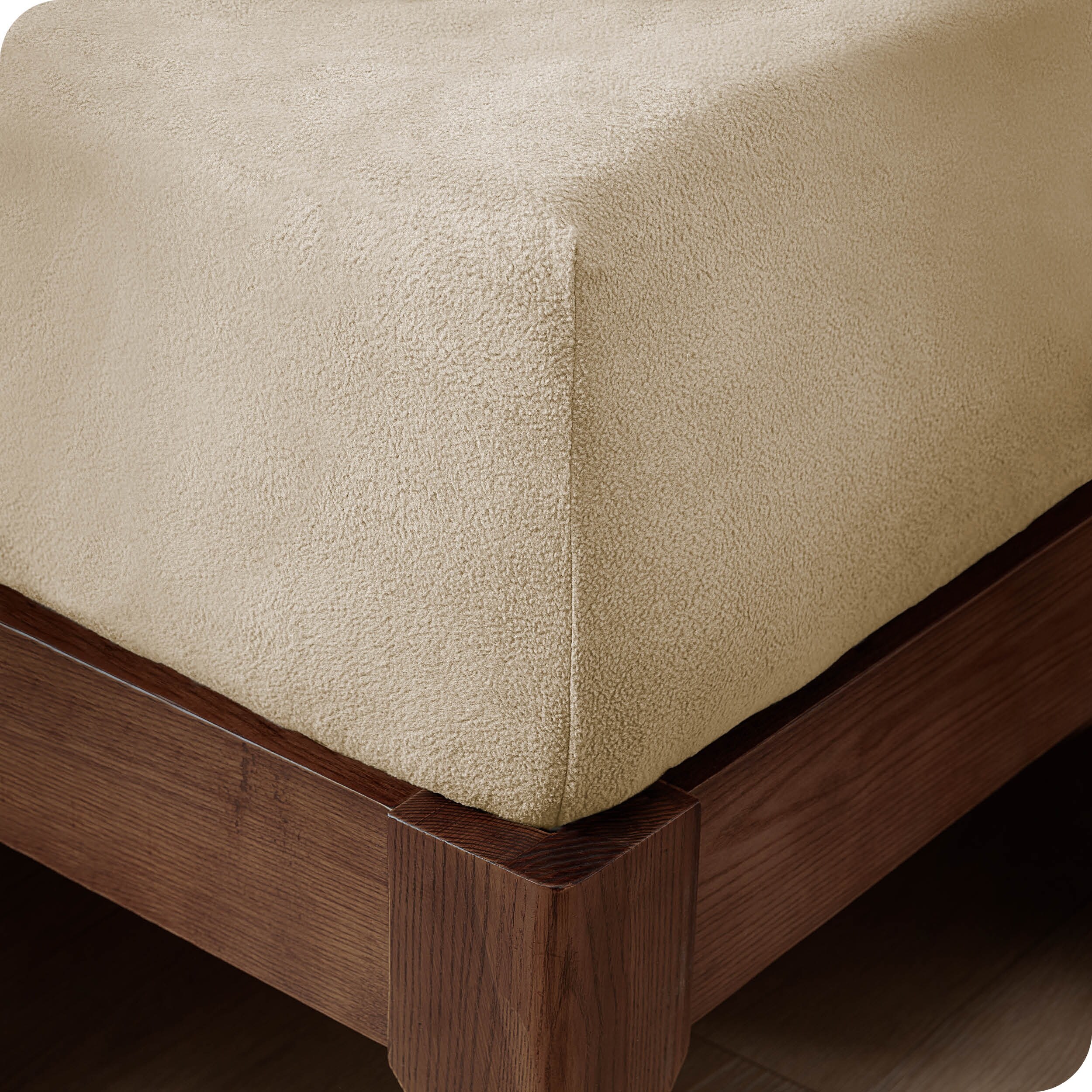 Fleece fitted online bottom sheet