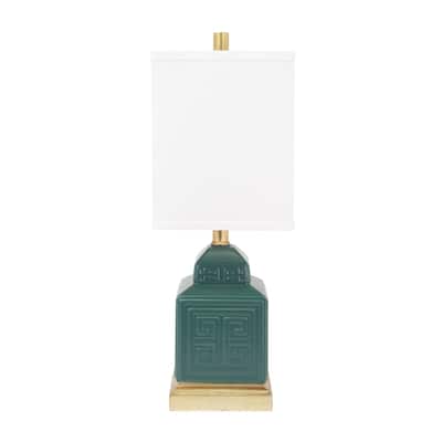 Menderes Table Lamp with Linen Shade