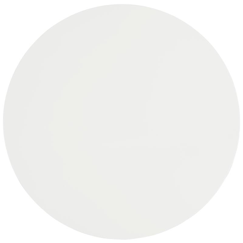 SAFAVIEH Karin Mid-Century Modern Light Grey/Black Coffee Table - 33.5" x 33.5" x 14" - 34Wx34Dx14H
