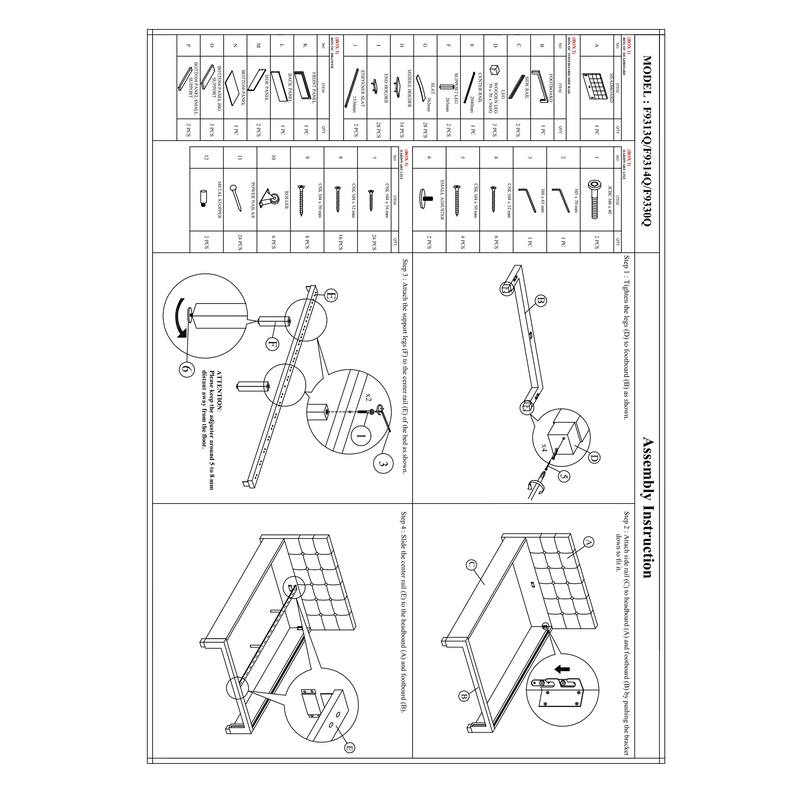 Queen Size Storage Bed with Tufted Headboard & Drawers in Grey Polyfiber