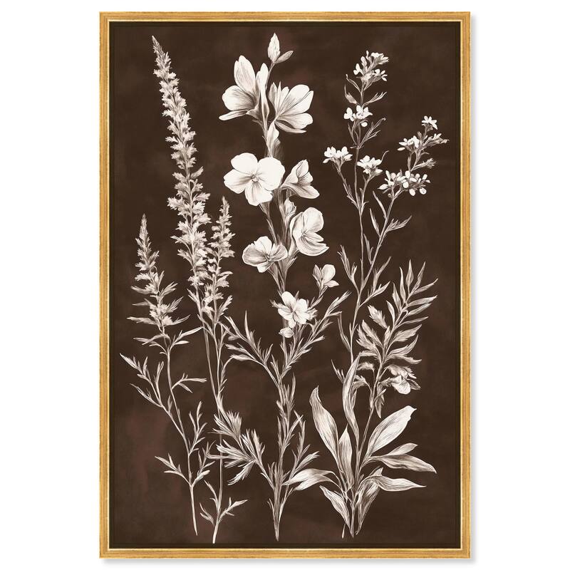 Timeworn Tendrils II Canvas by Art Remedy - 20" x 30" - Gold