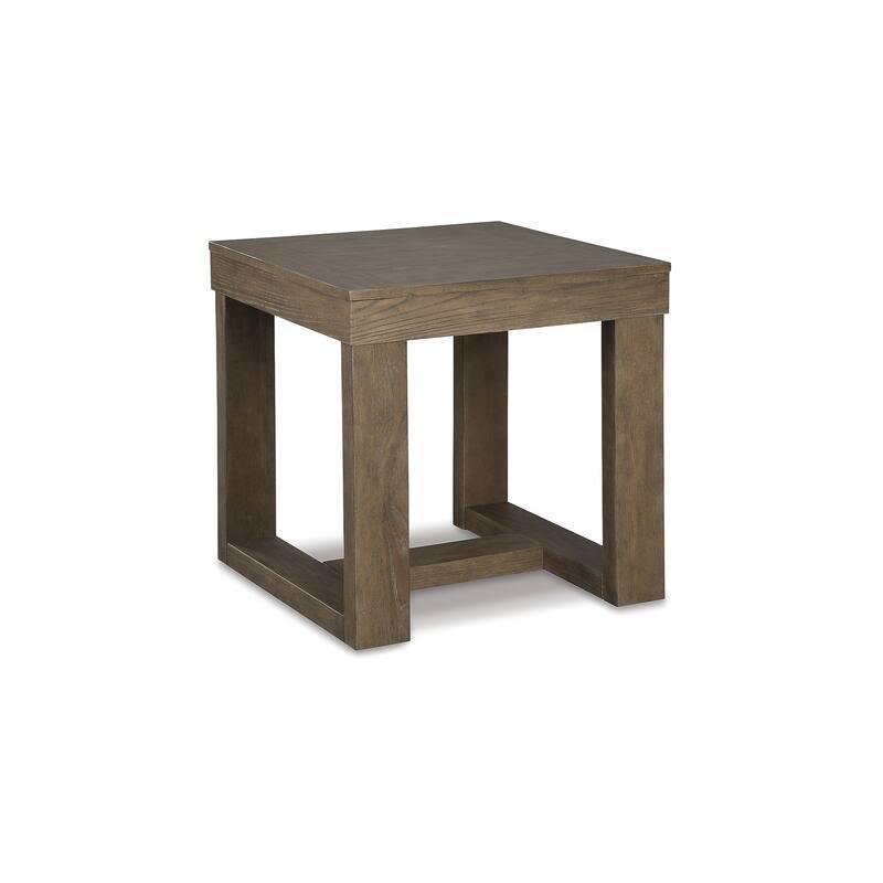 Signature Design by Ashley Cariton Gray Coffee Table with 2 End Tables - 56" W x 42" D x 17" H