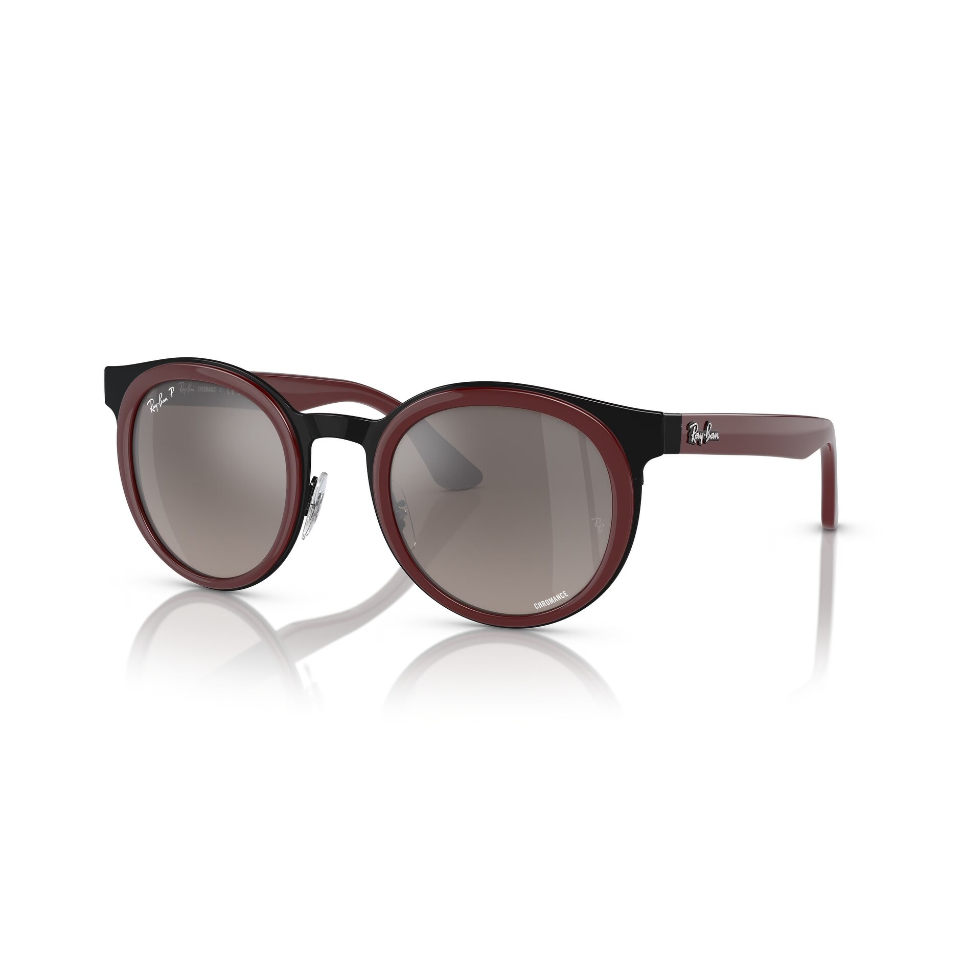 Ray ban red round sunglasses deals