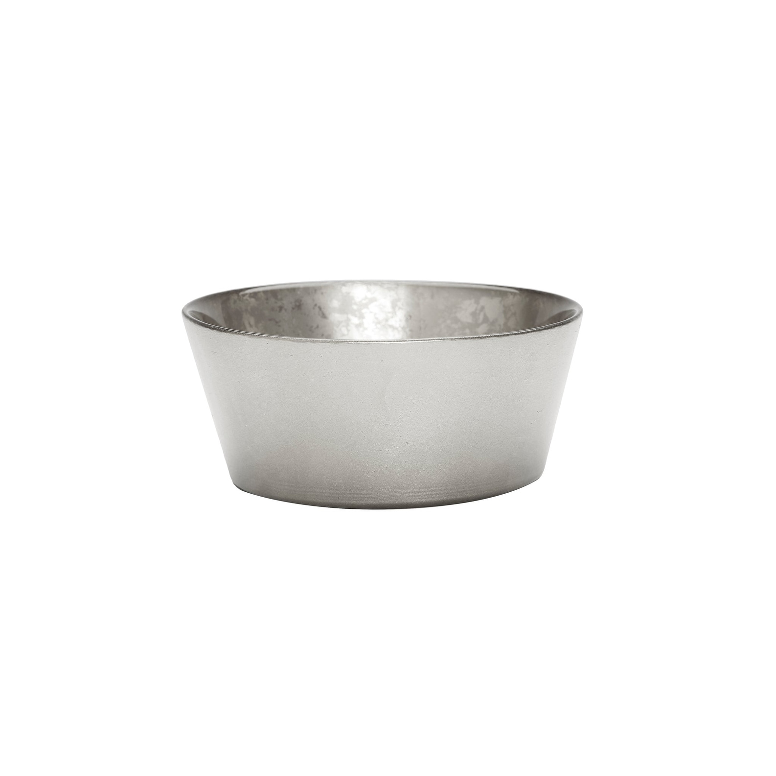 Silver Glitter Soup Bowl