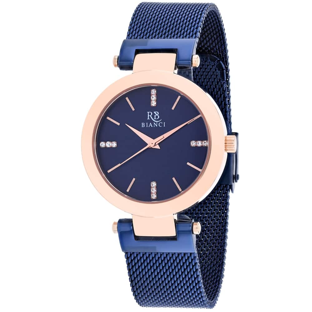 Roberto Bianci Women's Cristallo Blue Dial Watch - RB0406 - 6 (36)