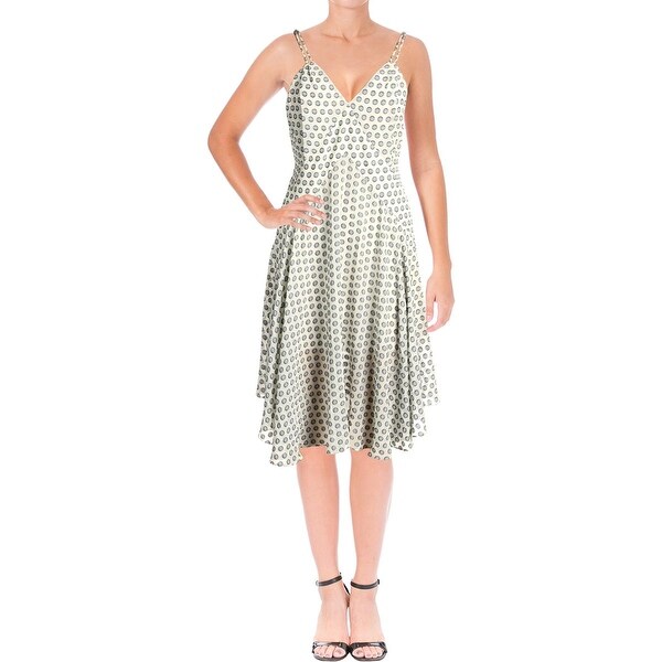 reiss polka dot dress