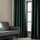 preview thumbnail 49 of 140, Exclusive Fabrics Heritage Plush Velvet Room Darkening Curtain (1 Panel) - Luxurious Single Drapery for Enhanced Room Darkening