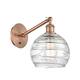 Option Antique Copper / Clear Deco Swirl