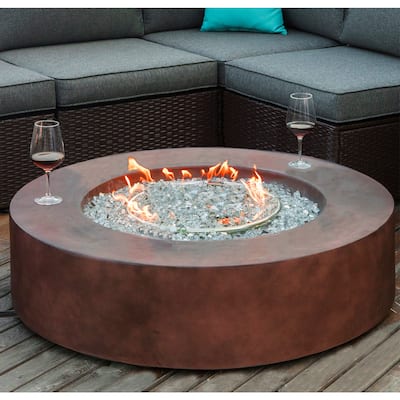 COSIEST Outdoor Propane Fire Pit Tank Outside with Waterproof Cover