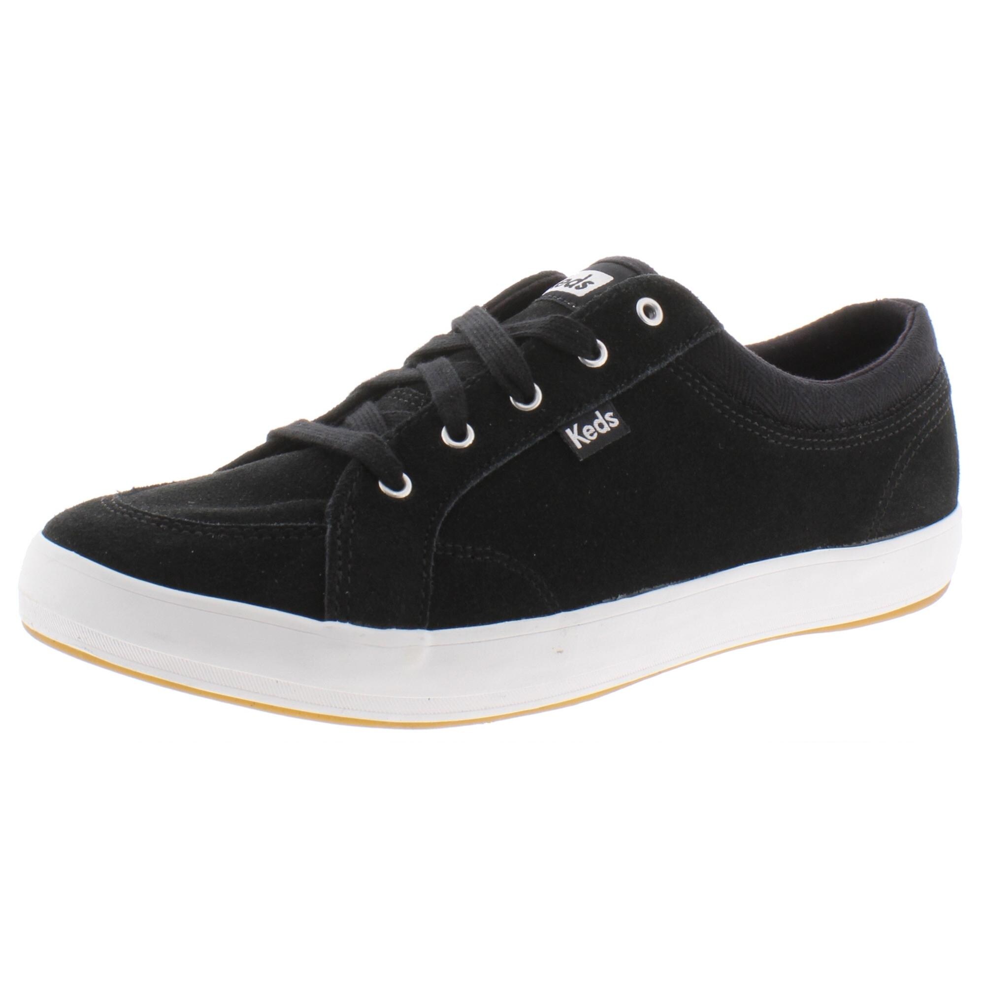 keds black suede sneakers