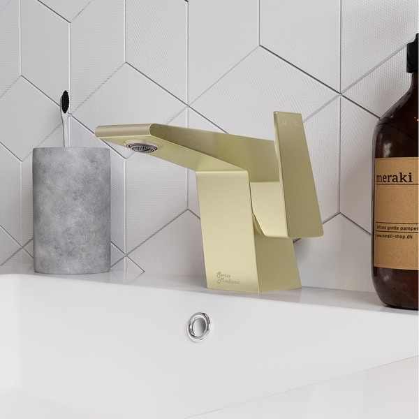 Carre Single 5.5 Handle Bathroom Faucet. Opens flyout.